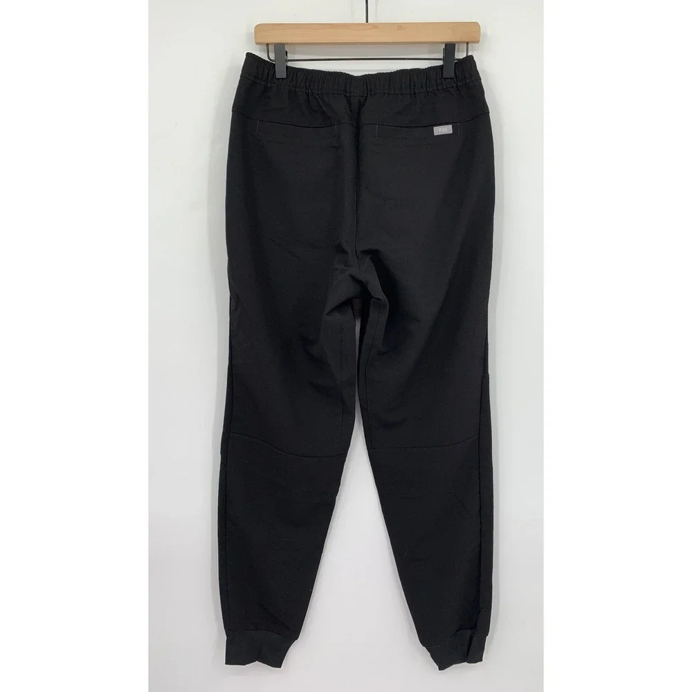 FIGS Scrub Pants Mens Small Tall Black Tansen Jogger Medical 31